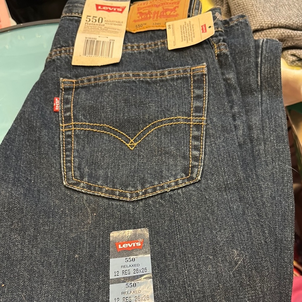 Levi's Blue Classic Denim Jeans